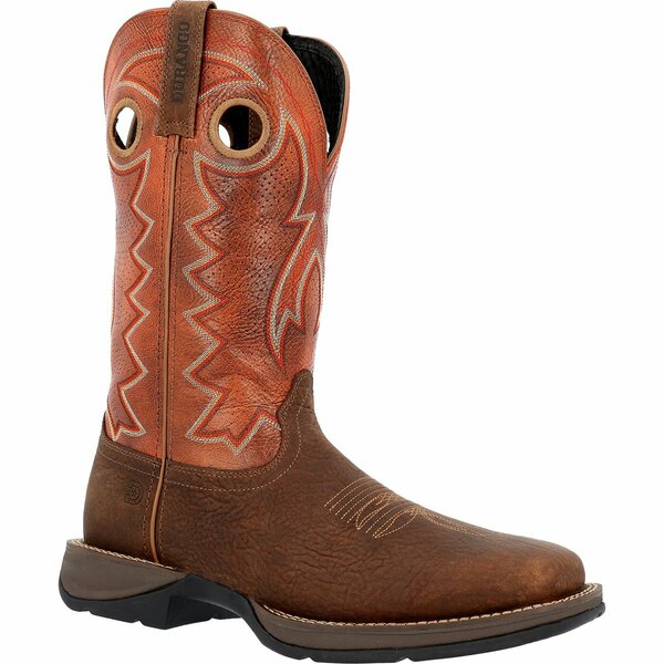 Durango Rebel by Brown Ventilated Western Boot, Cimarron Brown, W, Size 12 DDB0327